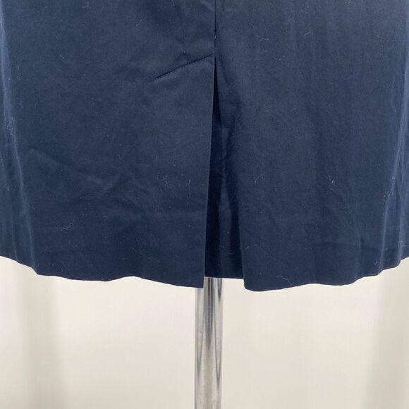 Kate Spade Blaine‎ Bow Sheath Dress Mini Size 2 Small -V Neck Sleeveless Navy - Picture 6 of 15